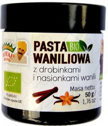 PASTA WANILIOWA BIO 50 g - ROYAL BRAND
