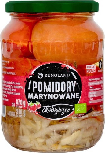 TOMATES MARINÉES BIO 680 g (310 g) - RUNOLAND