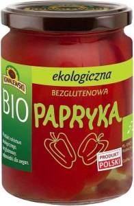GEMARINEERDE PEPERS, GLUTENVRIJ, BIO 480 g (220 g) - KOWALEWSKI