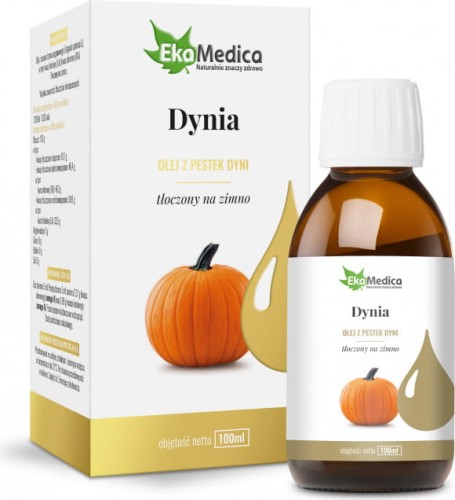 Huile de pépins de citrouille pressée à froid 100ml EkaMedica