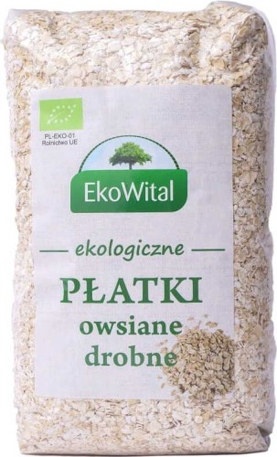 Oatmeal fine BIO 600 g EkoWital