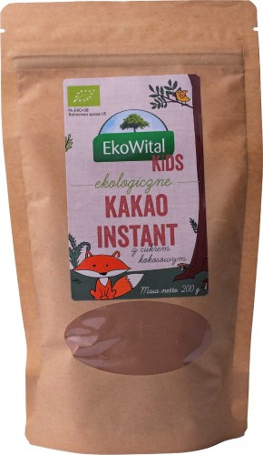 Instant BIO cacao 200 g EcoWital