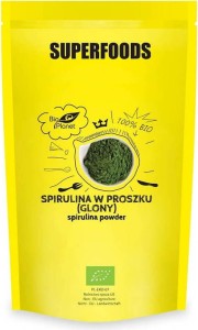 SPIRULINA W PROSZKU (GLONY) BIO 600 g - BIO PLANET