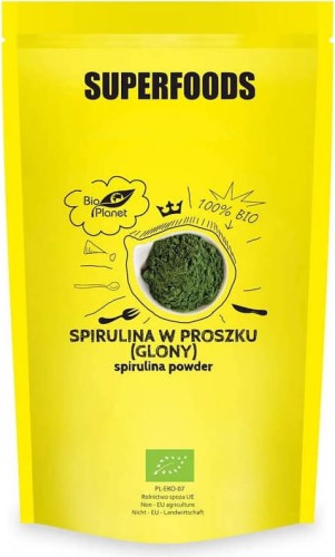 SPIRULINA POEDER (ALGEN) BIO 600 g - BIO PLANET