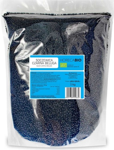 SOCZEWICA CZARNA BELUGA BIO 5 kg - HORECA
