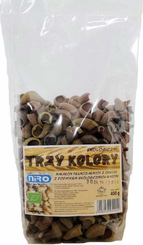 Makaron orkiszowy trzy kolory 400 g BIO Niro