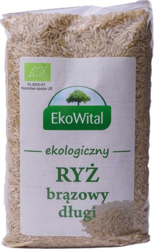 Long brown rice BIO 1 kg EkoWital