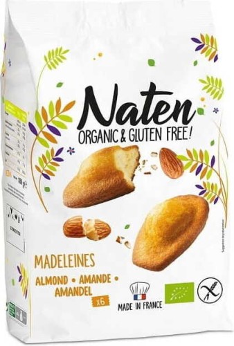 CIASTKA Z MIGDAŁAMI BEZGLUTENOWE BIO 180 g - NATEN