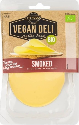 Vegan alternative of smoked cheese slices BIO 160 g Vegan Deli