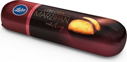 MARCEPAN DE LUBEKA EN CHOCOLATE AMARGO BIO 50 g - LUBS
