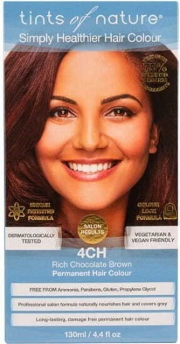 HAIR DYE CHOCOLATE BROWN ECO 130 ML - TINTS OF NATURE