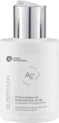 Silver Touch reinigende antibacteriële handgel met monoionisch zilver 100 ml Invex Remedies