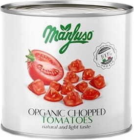 Tomaten gesneden BIO 2,5 kg Manfuso