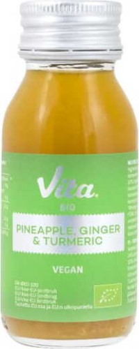 FRUIT SHOT PINEAPPLE - GINGER - CURCUMA BIO 60 ml - VITA