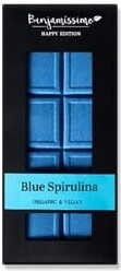Vegan chocolade HE blauwe spirulina BIO 60 g Biobenjamin