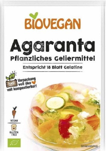 AGARANT GELING AGENT GLUTENVRIJ BIO 18 g - BIO VEGAN