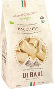PASTA (SEMOLINA) PACCHERI BIO 500 g - PASTIFICIO DI BARI