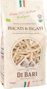 PASTA (SEMOLINA) BUCATI & RIGATI BIO 500 g - PASTIFICIO DI BARI