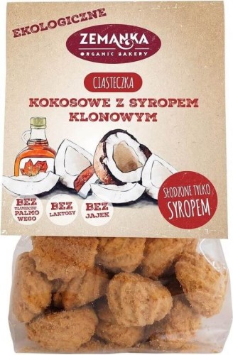 BIO KOKOSNOOTKOEKJES MET Ahornsiroop 100 g - ZEMANKA
