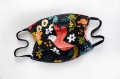 Masque en coton double face, mélange de motifs, 1 pièce Beepack