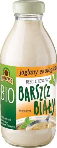 BARSZCZ BIAŁY JAGLANY BEZGLUTENOWY KONCENTRAT BIO 320 ml - KOWALEWSKI