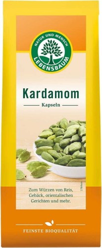 KARDAMON IN ZAADZAKJES BIO 30 g - LEBENSBAUM
