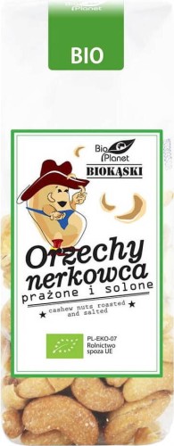 GEROOSTERDE CASH NOTEN EN GEZOUTEN BIO 100 g - BIO PLANET