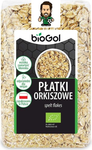 SPELLED FLAKES BIO 300 g - BIOGOL