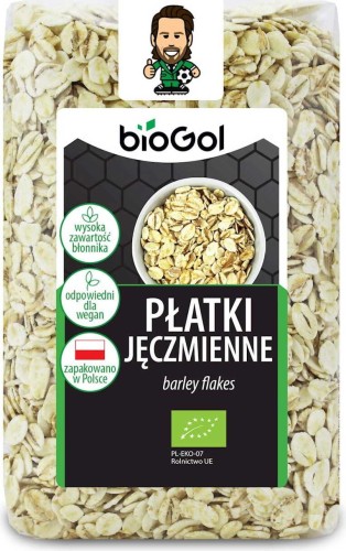 BARLEY FLAKES BIO 300 g - BIOGOL