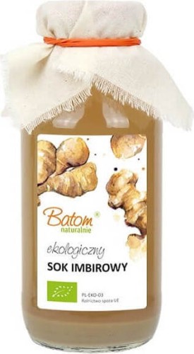SOK IMBIROWY BIO 330 ml - BATOM