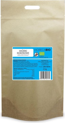 WIÓRKI KOKOSOWE BEZGLUTENOWE BIO 2 kg - HORECA