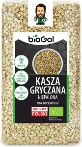 BOEKWEIT GRAAN, ONGEBAKEERD GLUTENVRIJ BIO 500 g - BIOGOL