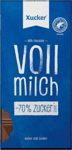 Melkchocolade met xylitol zonder suiker 80 g Xucker