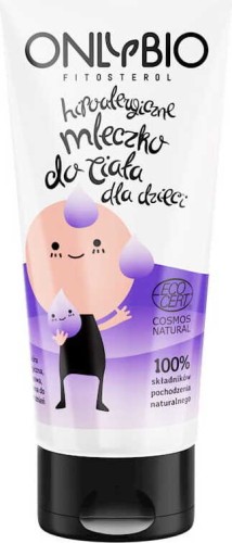 HYPOALLERGENIC BODY MILK FOR CHILDREN TUBE ECO 200 ml - ONLY BIO