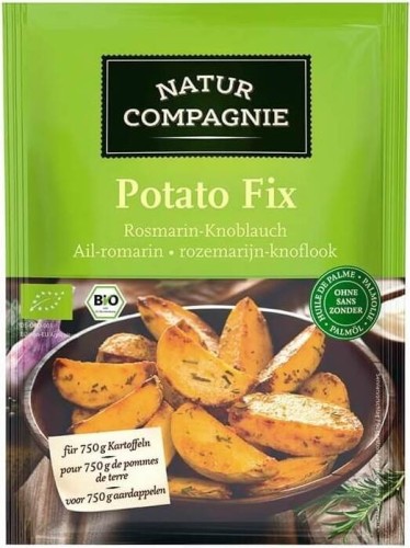 POTATO FIX WITH GARLIC AND ROSEMARY BIO 35 g - NATUR COMPAGNIE