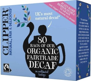 CAFFEINE-FREE BLACK TEA FAIR TRADE BIO 232 g (80 x 2,9 g) - CLIPPER