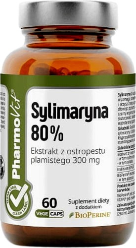 SYLIMARINE 60 CAPSULES 30,18 g - PHARMOVIT (CLEAN LABEL)