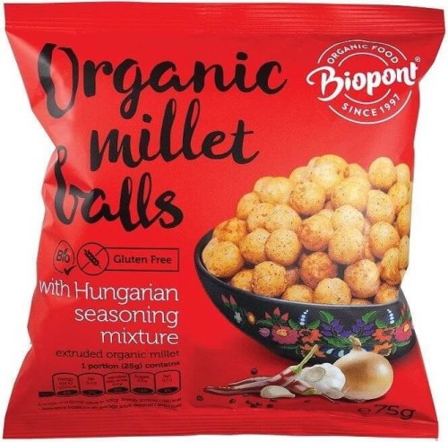 HONGAARSE CAKES MET HONGAARSE SMAAK BIO GLUTENVRIJ KRUIDEN 75 g - BIOPONT