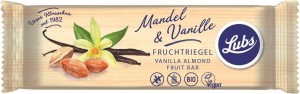 GLUTEN-FREE Date Bar WITH ALMONDS AND VANILLA BIO 40 g- LUBS