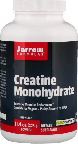 Monohidrato de creatina CreaPure Monohidrato de creatina en polvo 325 g Jarrow Formulas