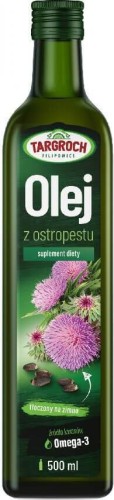Koudgeperste mariadistelolie 500ml Targroch