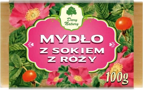 SAVON AU JUS DE ROSE 100 g - DARY NATURY