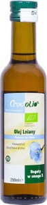 Koudgeperste lijnolie BIO 250 ml Crudolio