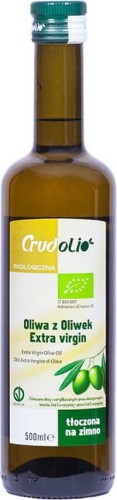 Extra vierge olijfolie BIO 500 ml Crudolio
