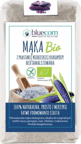 HARINA DE MAÍZ AZUL NIXTAMILIZADA BIO 250 g - POPCROP