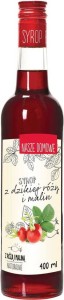 Sirop de rose musquée et framboise 400ml Premium Rosa