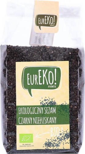 Sezam czarny niełuskany BIO 250 g Eureko