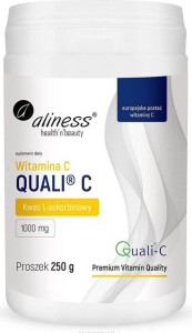 Vitamine C Quali C L-acide ascorbique 1000mg poudre 250g Aliness