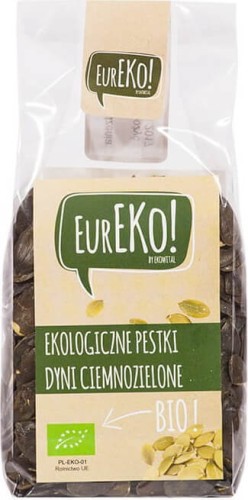 Pumpkin seeds dark green BIO 150 g Eureko