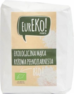 Mąka ryżowa BIO 500 g Eureko